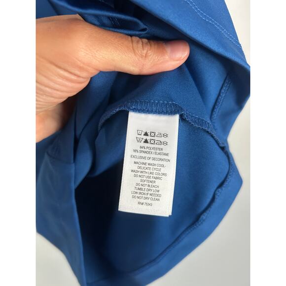 Tommy Bahama Everyday Active Sleeveless Polo NWT Size XS Blue - Picture 4 of 6